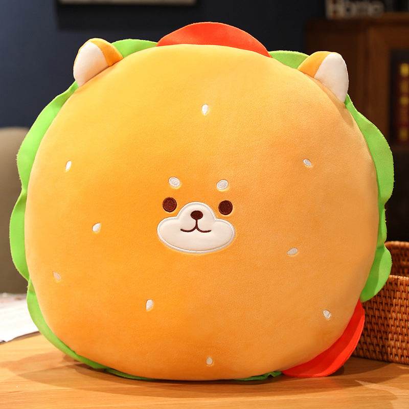 BuyKawaii Stuffed Hamburger Plushie - Goodlifebean Plushies | Stuffed Animals