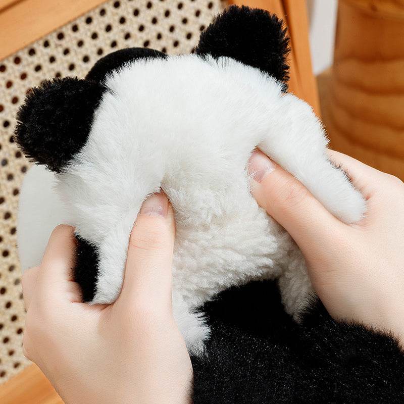 Shop Cute Panda Plush Indoor Warm Slippers - Goodlifebean Plushie | Stuffed Animal