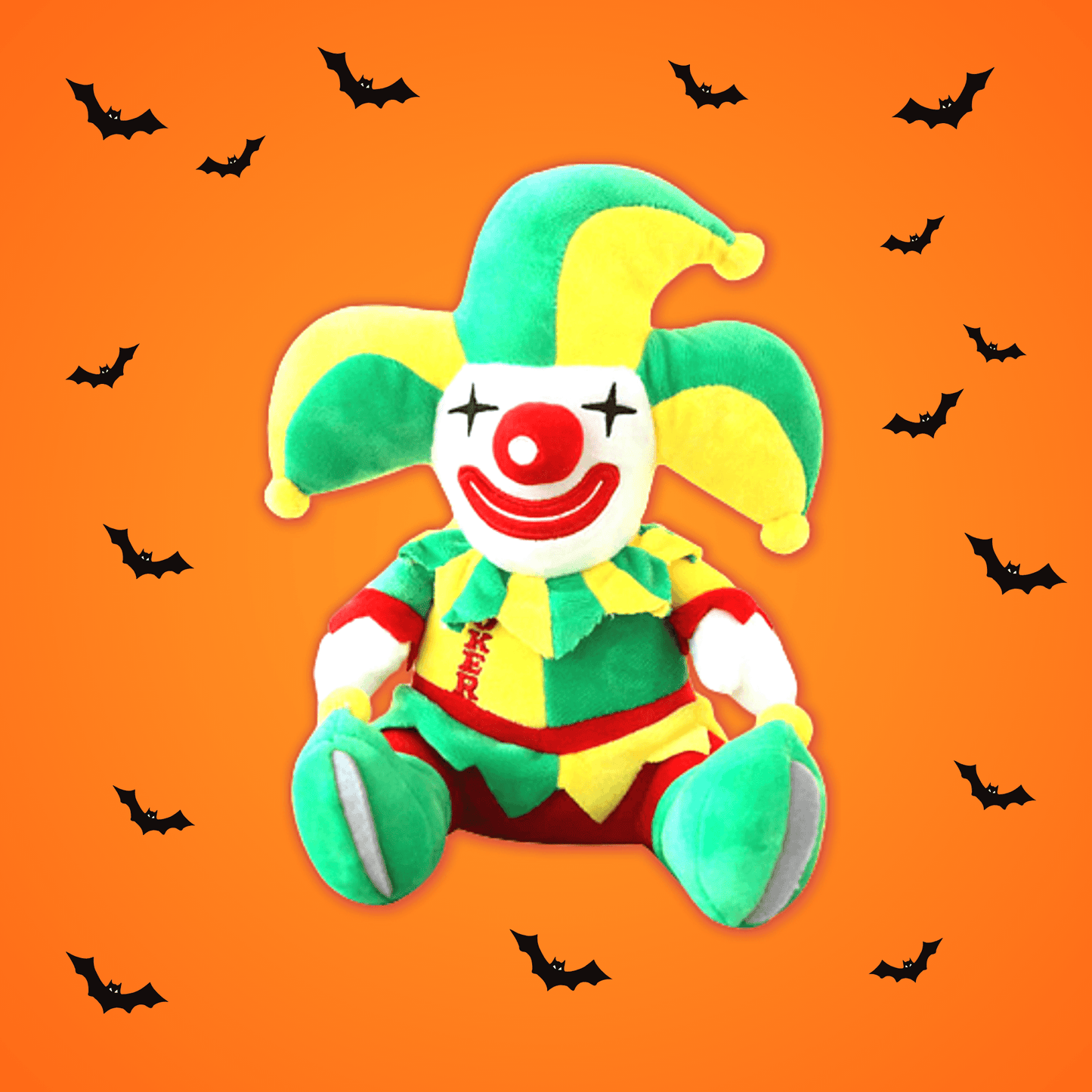Shop Scary Spooky Clown Halloween Plush - Goodlifebean Plushie | Stuffed Animal