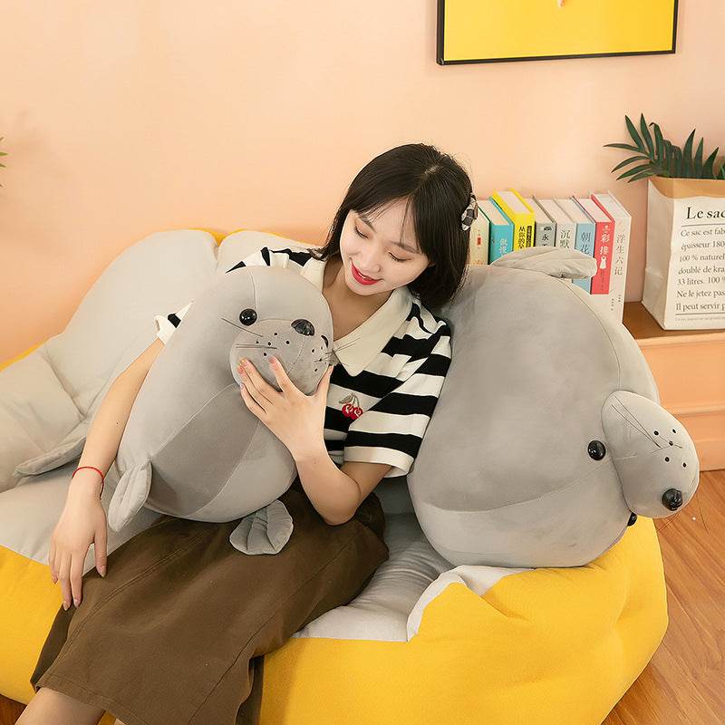 Shop Rare Sea Lion Giant Plushie - Goodlifebean Plushie | Stuffed Animal