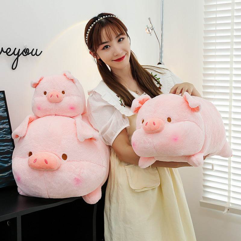 BuySnookle: Giant Kawaii Piggy Plushie - Goodlifebean Plushies | Stuffed Animals