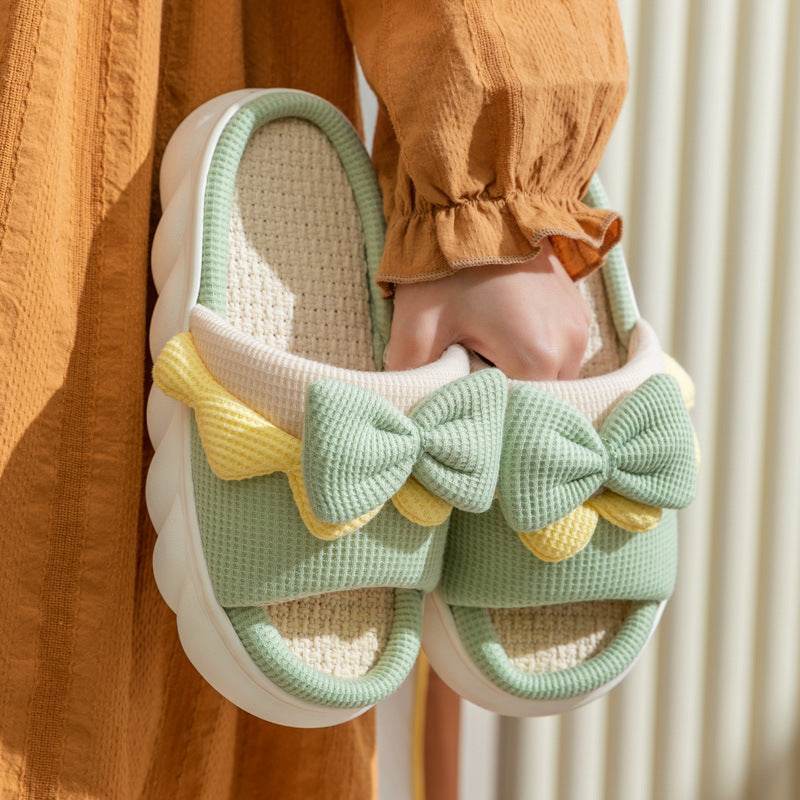 Shop Cloud-Kissed Bow Slippers - Goodlifebean Plushie | Stuffed Animal