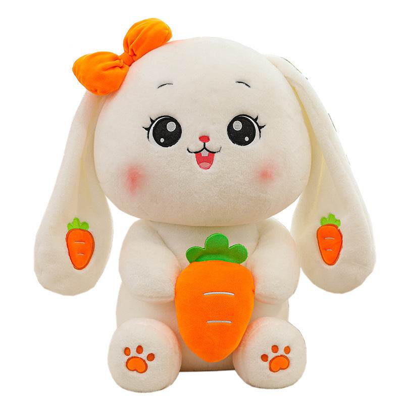 BuyCaramel: Kawaii White Bunny Plushie - Goodlifebean Plushies | Stuffed Animals
