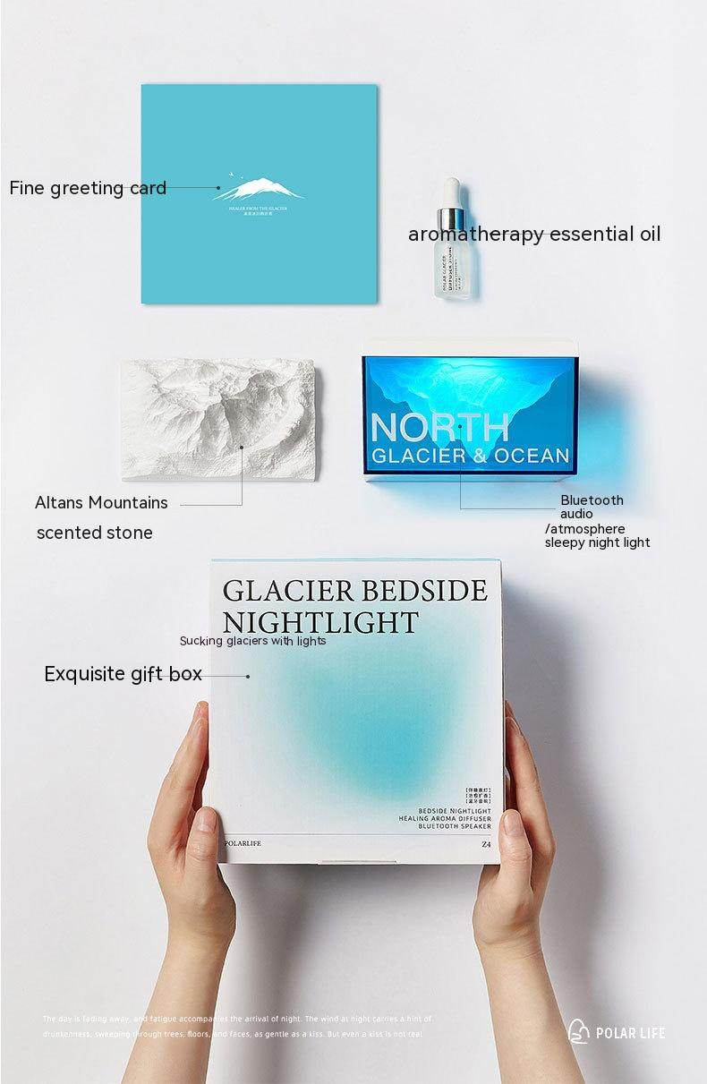 BuyFrostAura™ Glacier Atmosphere Night Light - Goodlifebean Plushies | Stuffed Animals