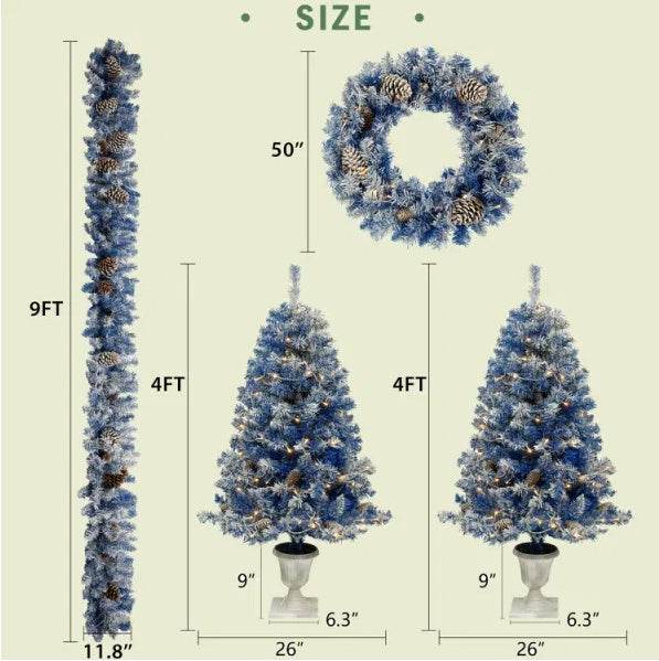 BuyArtifical Pre-Lit Christmas Tree | 4ft - Goodlifebean Plushies | Stuffed Animals