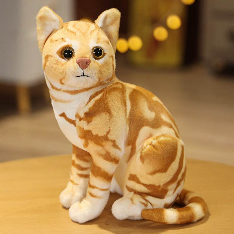 BuyLifelike Stuffed Cat Plush Toy - Goodlifebean Plushies | Stuffed Animals