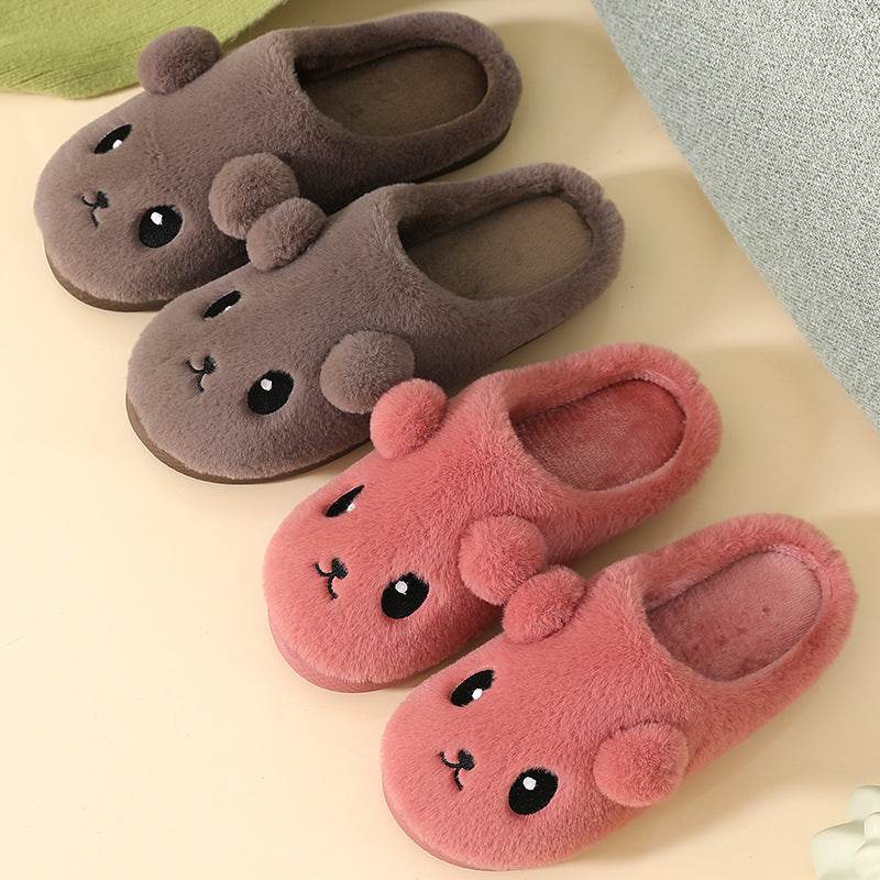 Shop Kawaii Thick-Sole Plush Slippers - Goodlifebean Plushie | Stuffed Animal