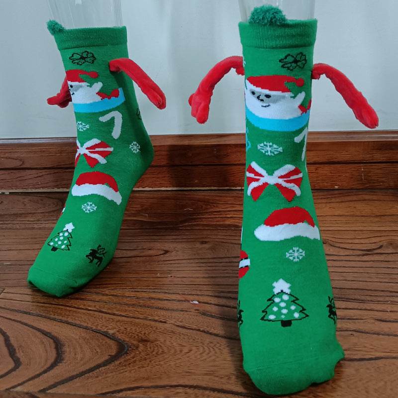 BuyHand holding Christmas Socks - Goodlifebean Plushies | Stuffed Animals