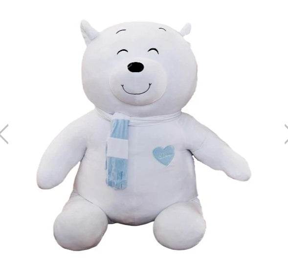 Shop Snowpuff: Large Polar Bear Stuffed Animal - Goodlifebean Plushie | Stuffed Animal