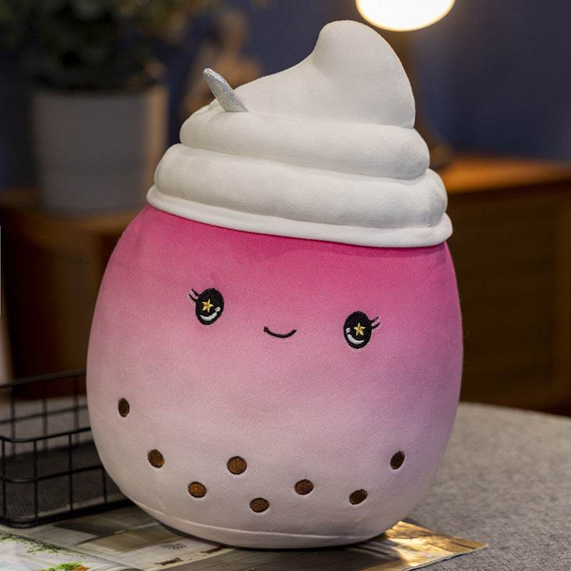 BuyBoba Ice Cream Plushie | Bubble Tea Plushie - Goodlifebean Plushies | Stuffed Animals