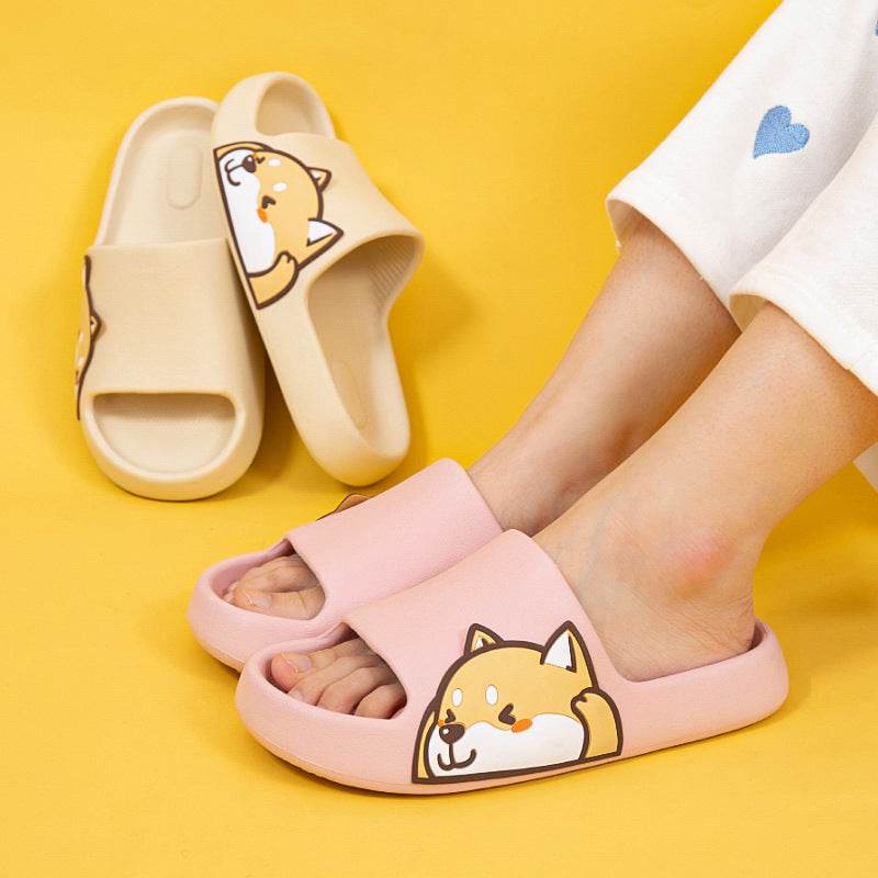 BuyKawaii Shiba Inu Comfy Indoor Slippers - Goodlifebean Plushies | Stuffed Animals