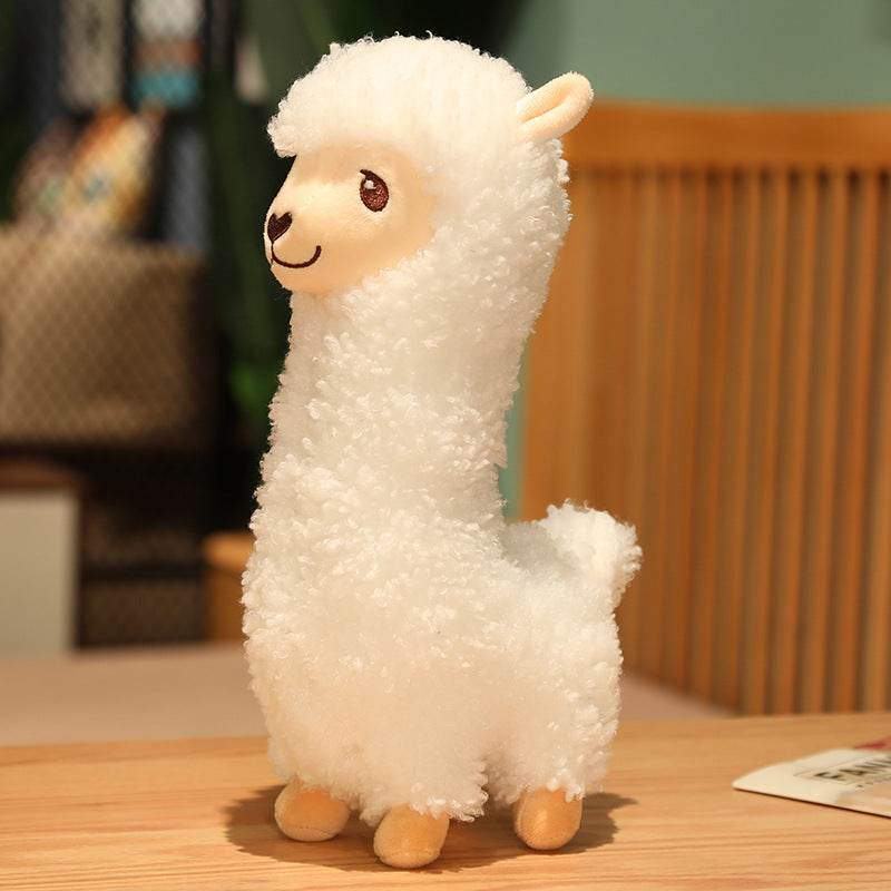 BuyLuna: Cuddly Llama Luna Plushie - Goodlifebean Plushies | Stuffed Animals