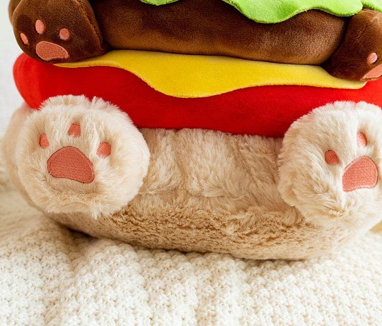BuyBun-Buddy Burger Plush - Goodlifebean Plushies | Stuffed Animals