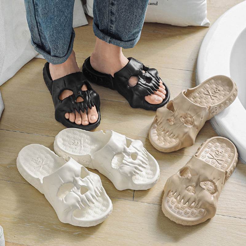 BuySpooky Halloween Skull Slides for Adults - Goodlifebean Plushies | Stuffed Animals
