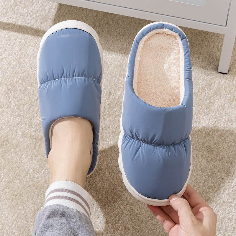 Shop QuiltedCozy: Plush Indoor Warm Slippers - Goodlifebean Plushie | Stuffed Animal