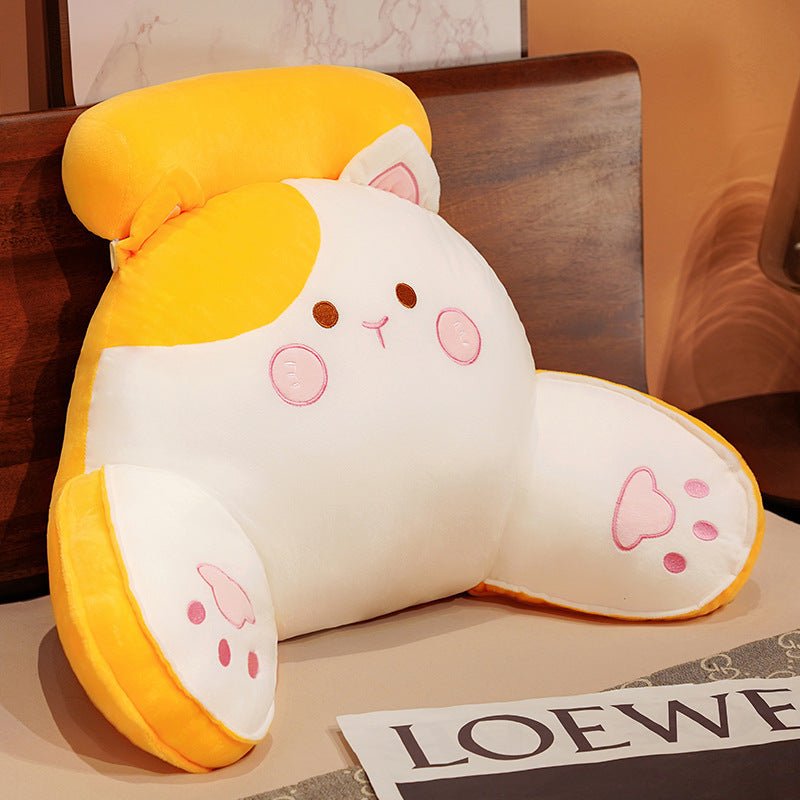 Cushicat: Kawaii Cat Chair Cushion Plushie - Goodlifebean Stuffed Animals