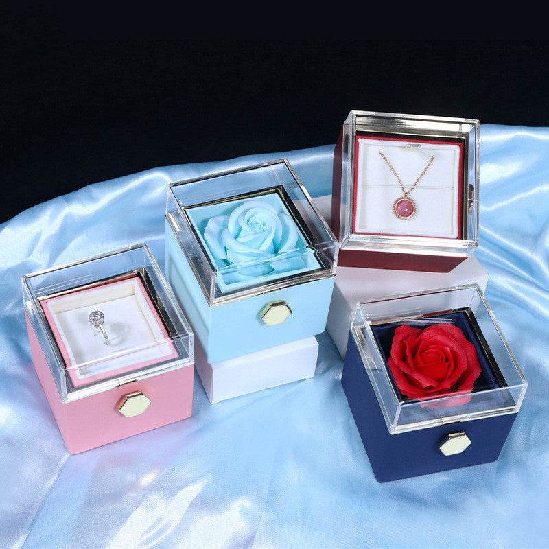 BuyRotating Eternal Rose Gift Box - Goodlifebean Plushies | Stuffed Animals