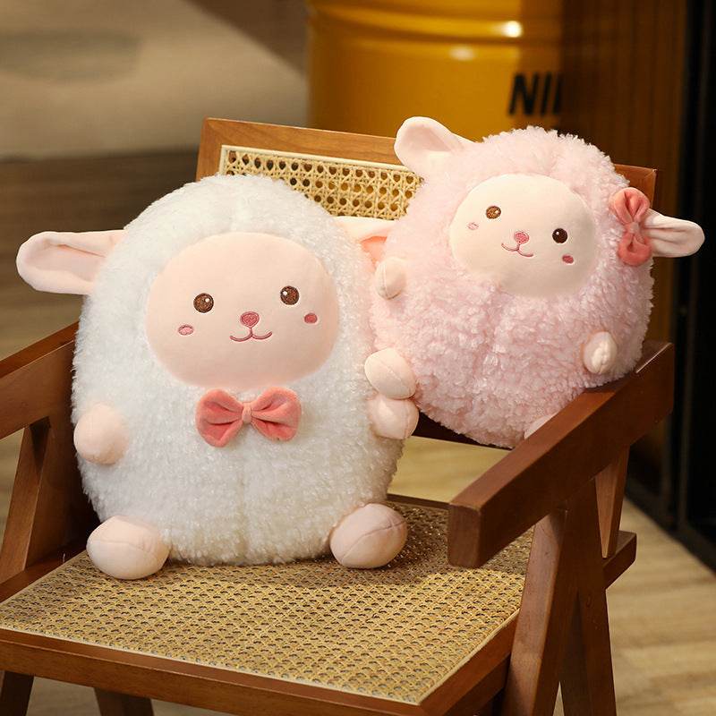 Shop Kawaii Snuggly Sheep Plushie | Stuffed Animal Sheep - Goodlifebean Plushie | Stuffed Animal