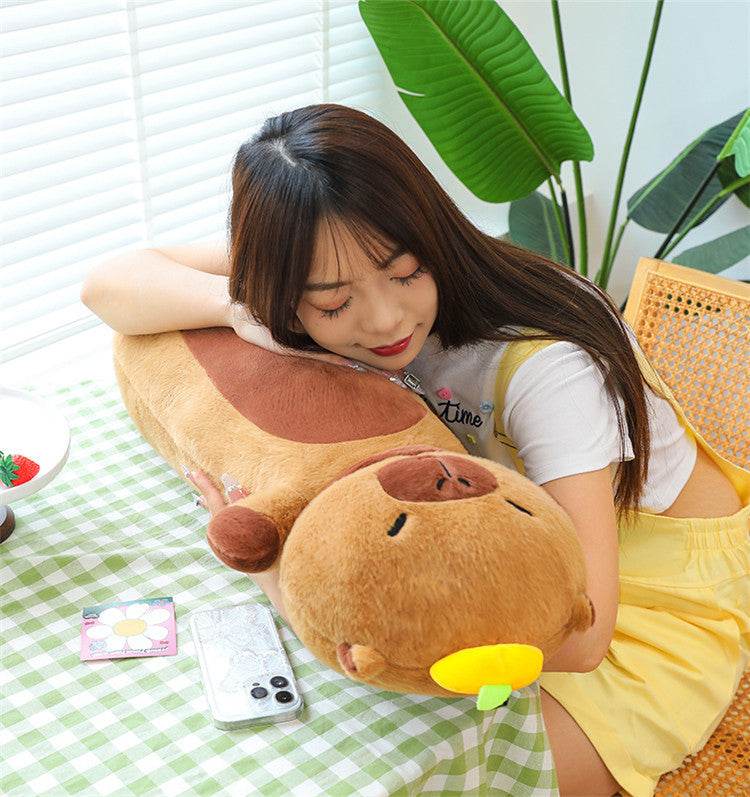 BuyGiant Capybara Body Pillow Plush | Capybara Plushie - Goodlifebean Plushies | Stuffed Animals