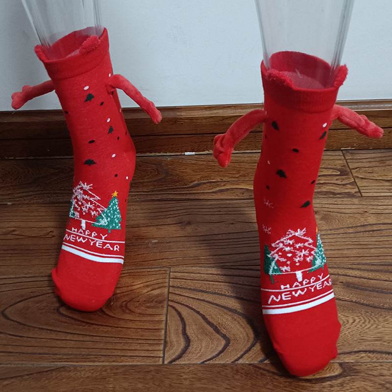 BuyHand holding Christmas Socks - Goodlifebean Plushies | Stuffed Animals