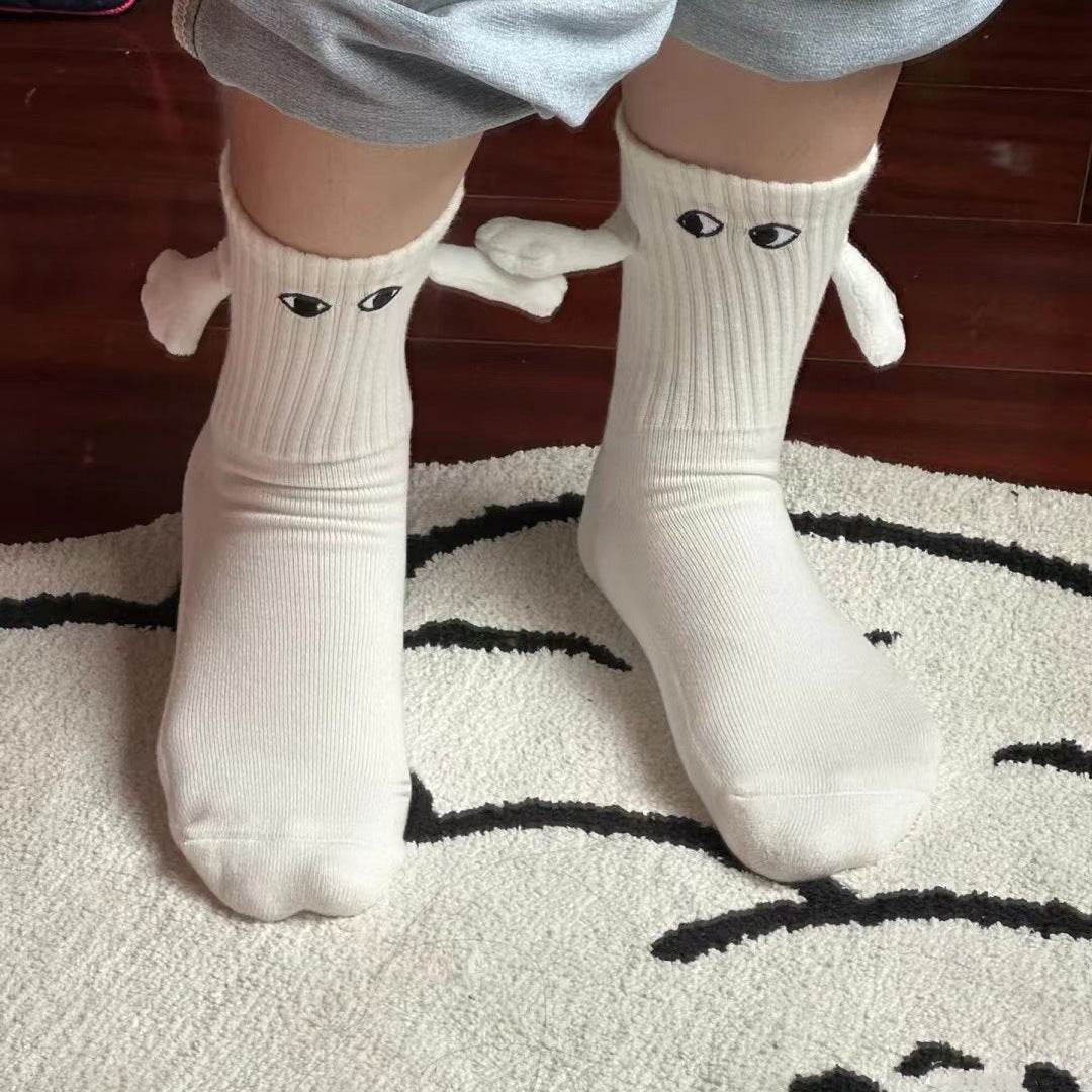 Shop Hand In Hand Magnetic Holding Hands Socks - Goodlifebean Plushie | Stuffed Animal