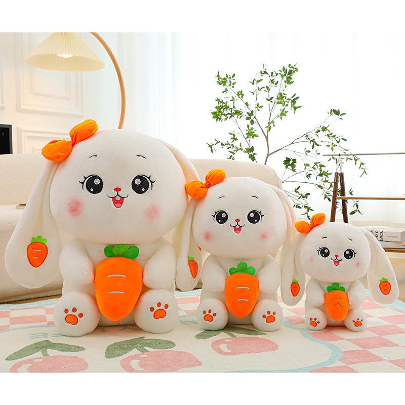 BuyCaramel: Kawaii White Bunny Plushie - Goodlifebean Plushies | Stuffed Animals