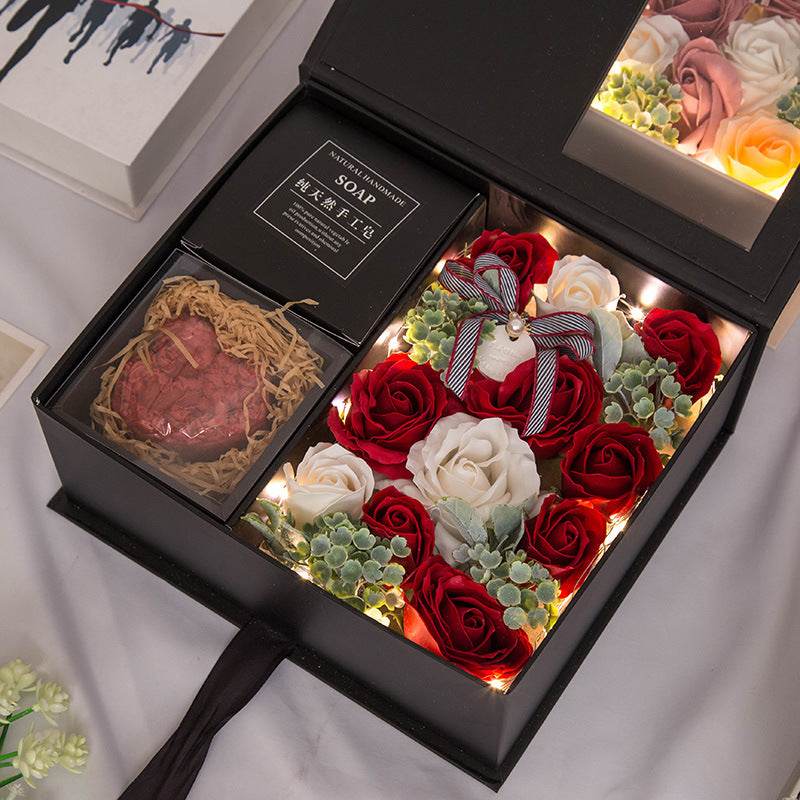 Shop Preserved Rose Gift Box - Goodlifebean Plushie | Stuffed Animal