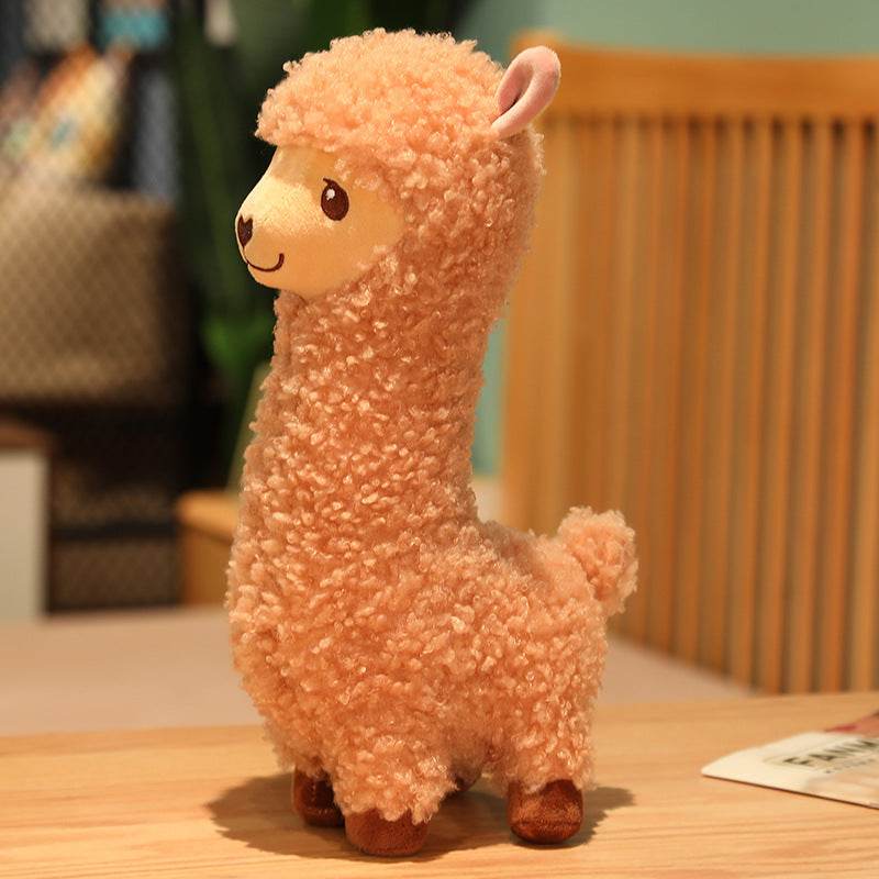 BuyLuna: Cuddly Llama Luna Plushie - Goodlifebean Plushies | Stuffed Animals