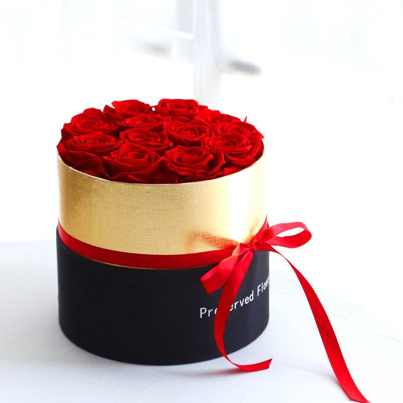 Shop Magnificent Box Of Roses | Preserved Rose Gift Box - Goodlifebean Plushie | Stuffed Animal