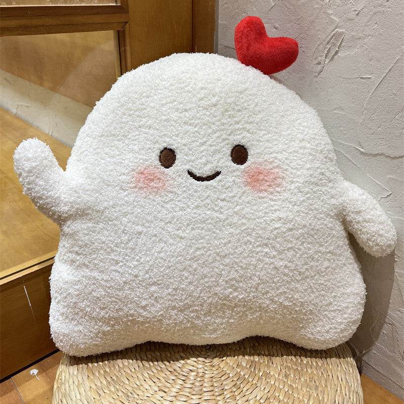 Shop Boo-Boo Buddy | Kawaii Ghost Plushie - Goodlifebean Plushies | Stuffed Animals