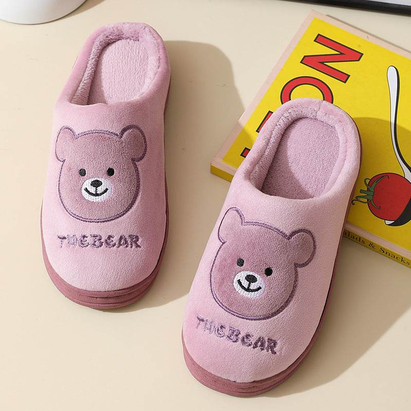 SnugglePaws: Kawaii Teddy Bear Slippers - Goodlifebean