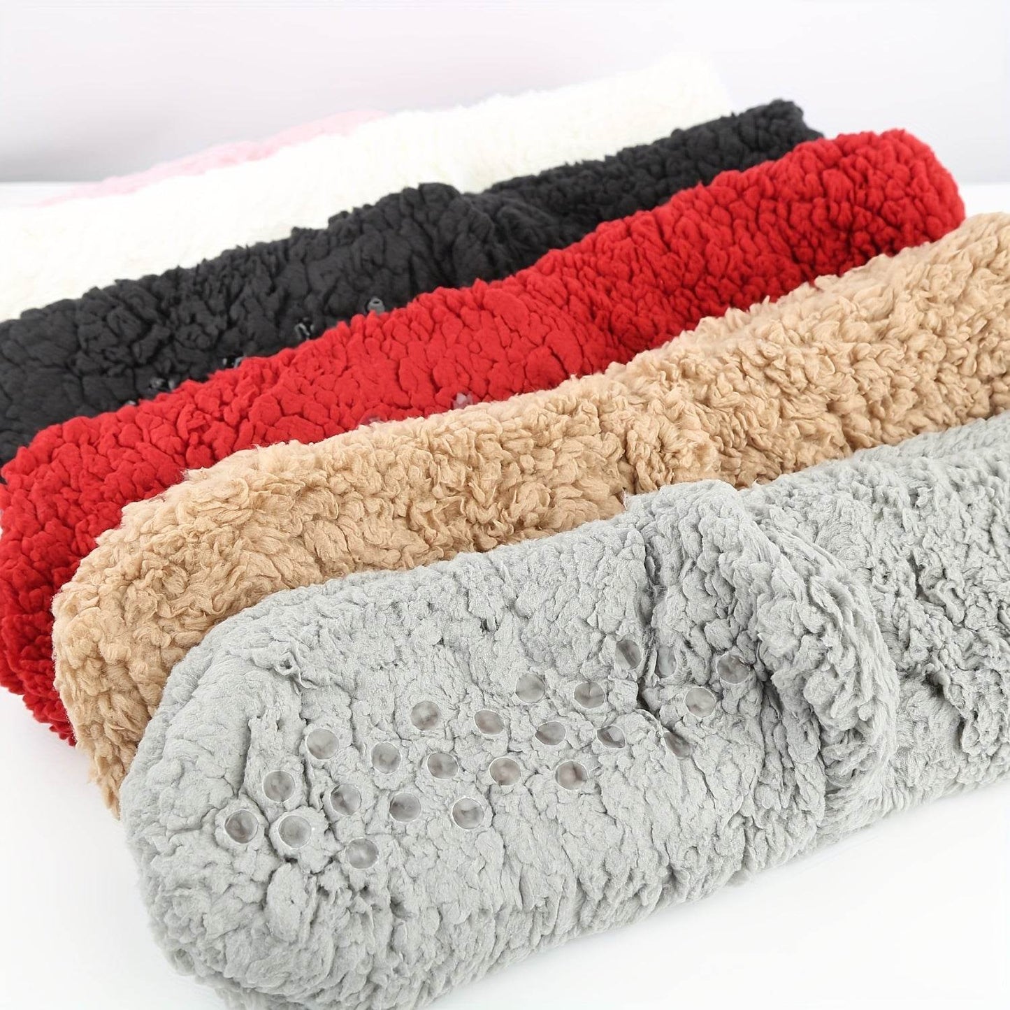 Shop Cute Warm Fuzzy Bear Sockks - Goodlifebean Plushie | Stuffed Animal