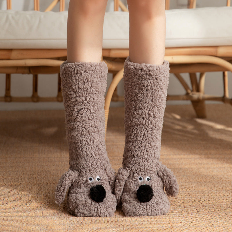 Warm FUZZY Plush Socks.