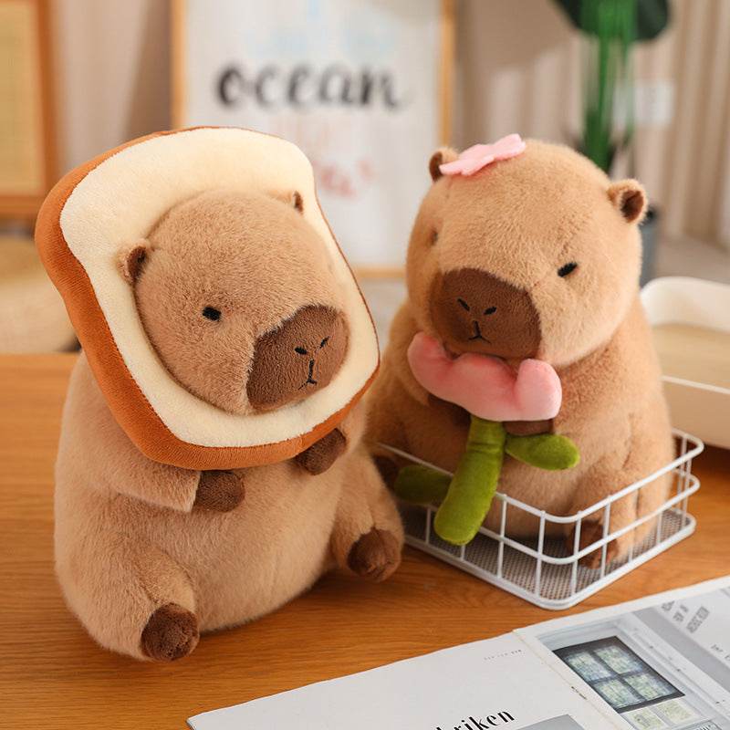 BuyCuddlyCapy: Chubby Capybara Plushie - Goodlifebean Plushies | Stuffed Animals