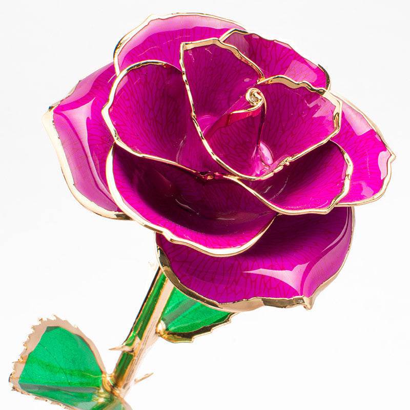 BuyHandmade 24K Gold-Plated Rose - Goodlifebean Plushies | Stuffed Animals