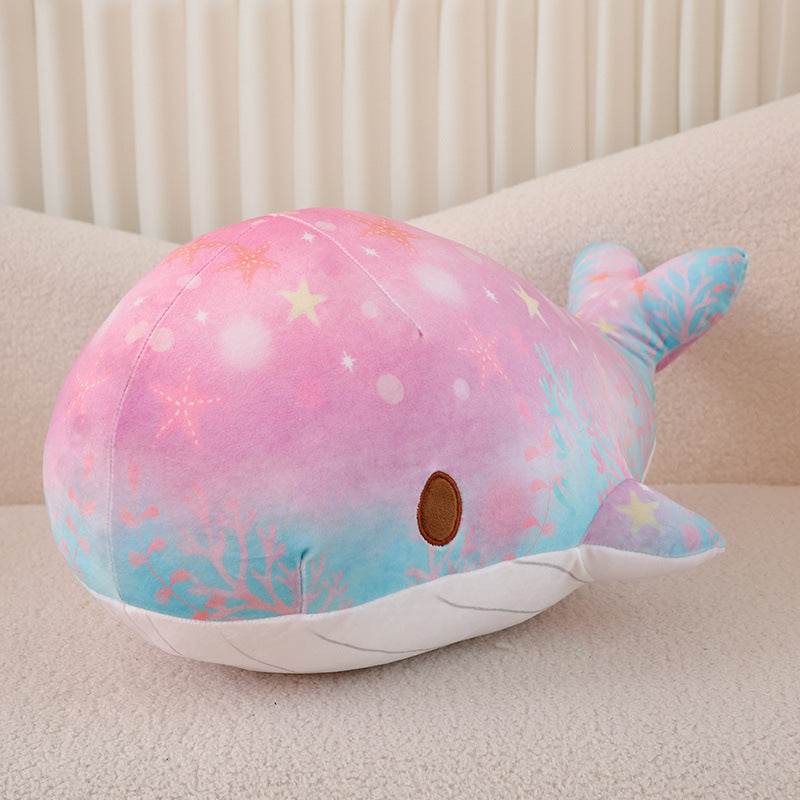 Shop Marbles: The Rainbow Whale Plushie - Goodlifebean Plushie | Stuffed Animal