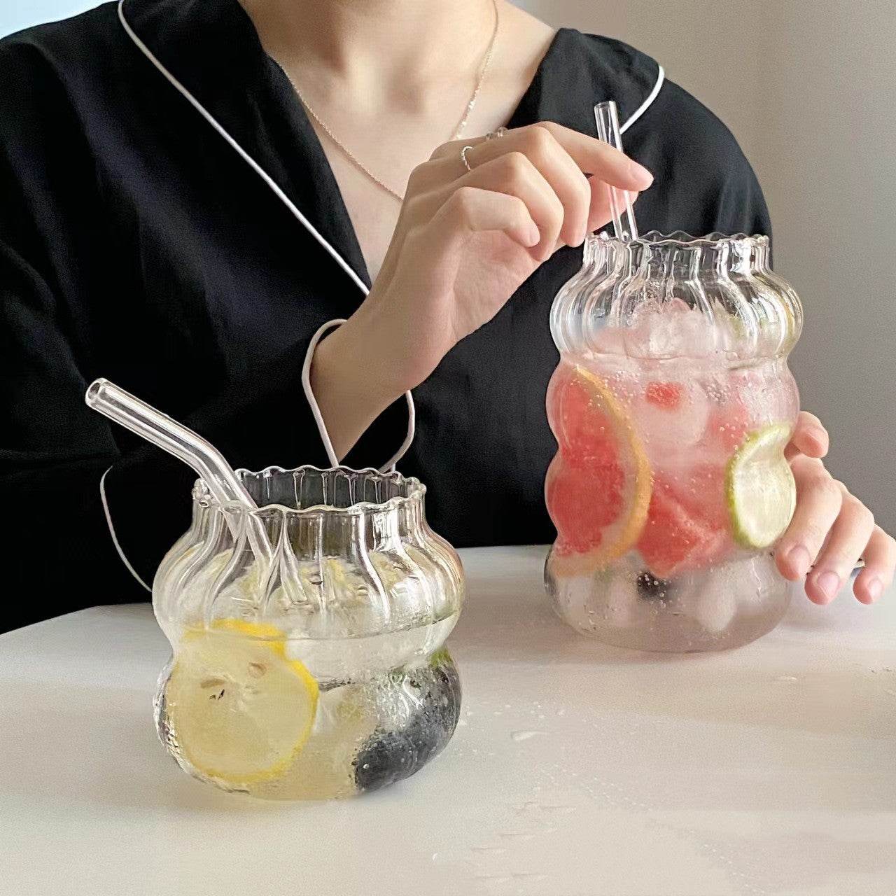 Shop Old-School Aesthetic Glass Tumbler - Goodlifebean Plushie | Stuffed Animal