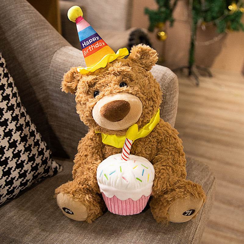 Shop Singing Birthday Bear - Goodlifebean Plushie | Stuffed Animal