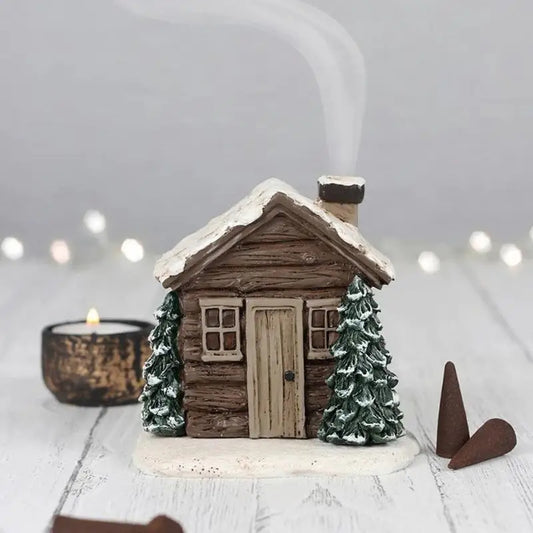 Shop Cozy Cabin Incense Burner - Gifts Goodlifebean Plushies | Stuffed Animals