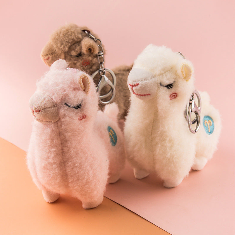 Shop Alpi The Alpaca | Kawaii Plush Alpaca Bag Charm | Lil Beans Keychain - Goodlifebean Plushie | Stuffed Animal