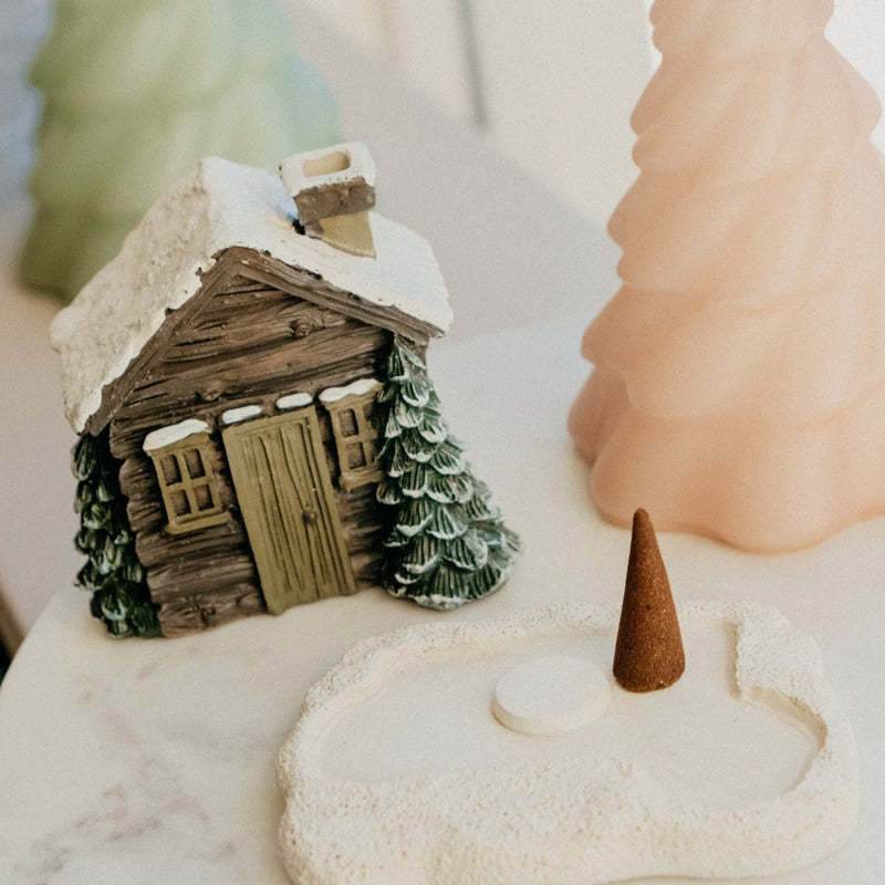 Shop Cozy Cabin Incense Burner - Goodlifebean Plushie | Stuffed Animal