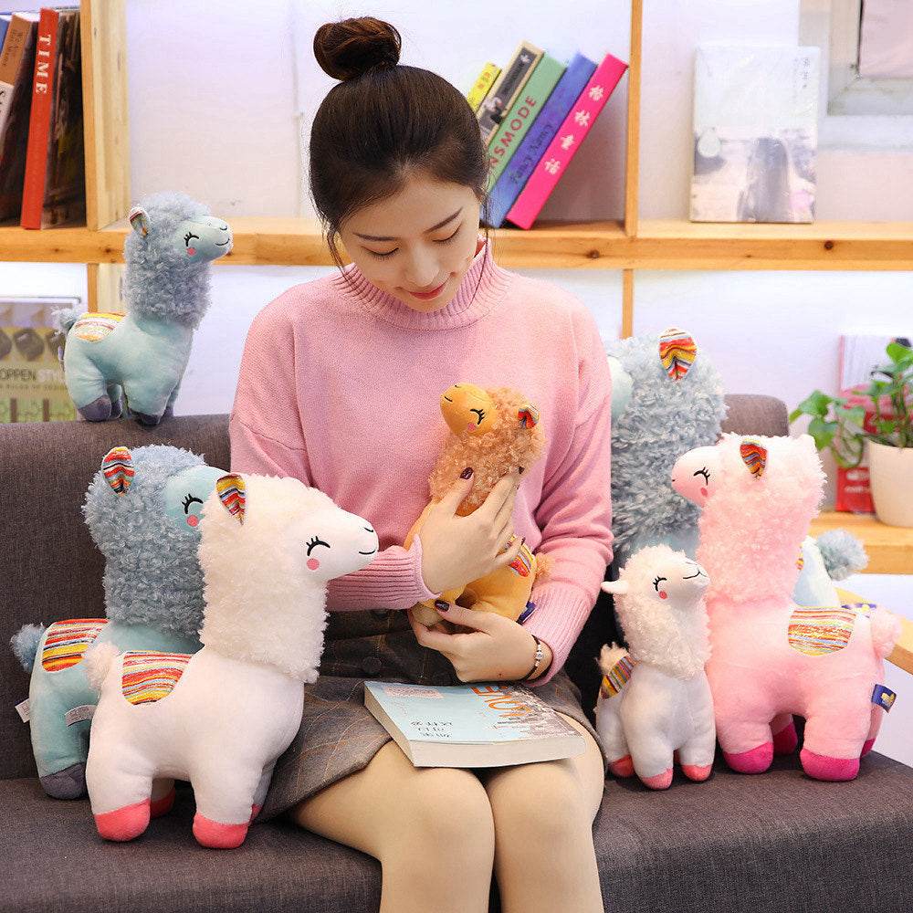 Shop Lumi The Llama Plushie | Stuffed Animal Llama Plush - Goodlifebean Plushie | Stuffed Animal