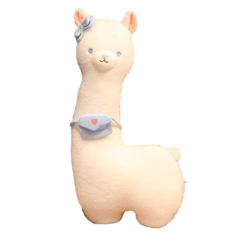 Shop FluffyPaca: Kawaii Alpaca Plushie | Stuffed Animal Alpaca | Body Pillow Plush - Goodlifebean Plushie | Stuffed Animal