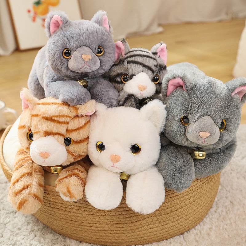 Shop Furry Feline Friends | Lifelike Stuffed Animal Cat Plush - Goodlifebean Plushie | Stuffed Animal