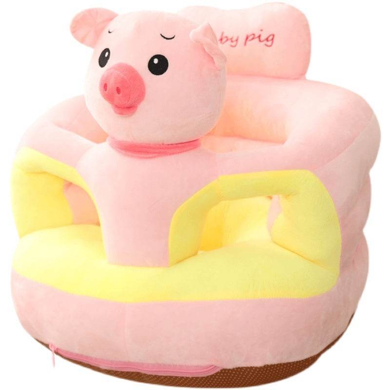 Shop SnuggleSeat: Soft and Cozy Anti-Roll Baby Char - Goodlifebean Plushie | Stuffed Animal