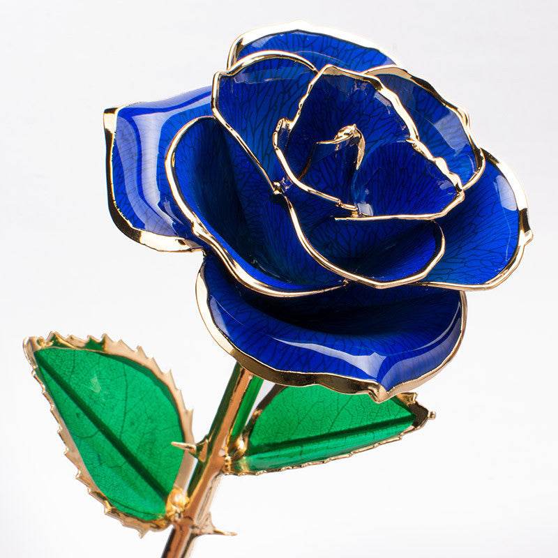 BuyHandmade 24K Gold-Plated Rose - Goodlifebean Plushies | Stuffed Animals