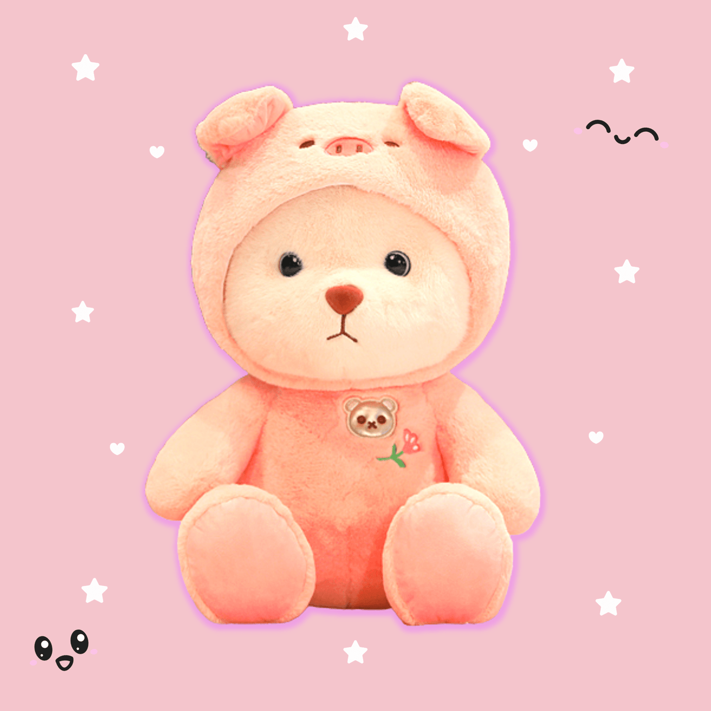 BuyCute Fuzzy Wuzzy Teddy Bear Plushie - Goodlifebean Plushies | Stuffed Animals
