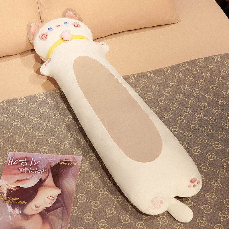 Shop Giant Body Pillow Cat Plushie - Goodlifebean Plushies | Stuffed Animals