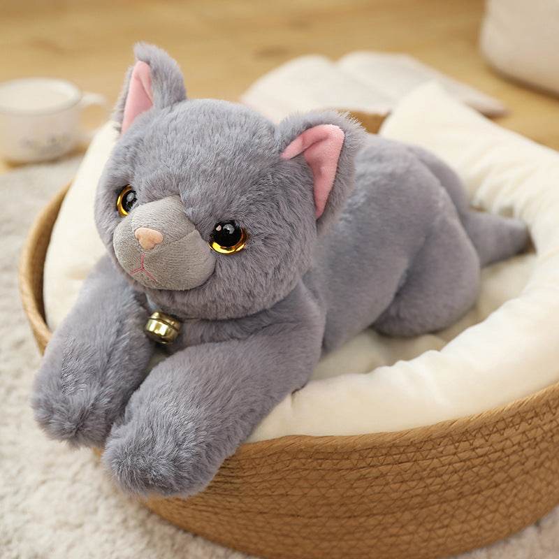 Shop Furry Feline Friends | Lifelike Stuffed Animal Cat Plush - Goodlifebean Plushie | Stuffed Animal