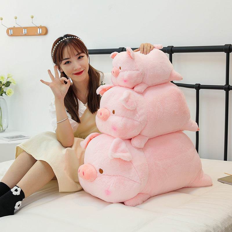 BuySnookle: Giant Kawaii Piggy Plushie - Goodlifebean Plushies | Stuffed Animals